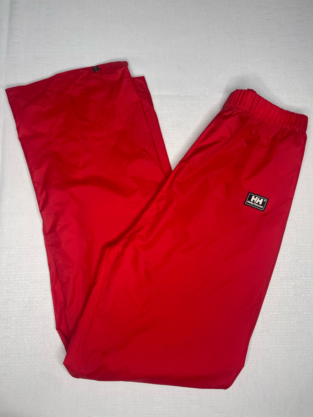 Helly Hansen Red Nylon Classic Logo Pants (Large)